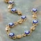 12 Pack: Antique Gold Metal Evil Eye Beads by Bead Landing™
